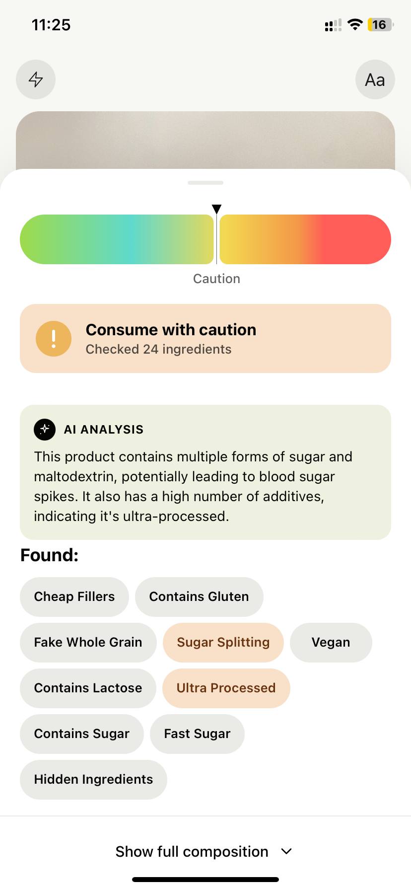 NastyTasty scan result